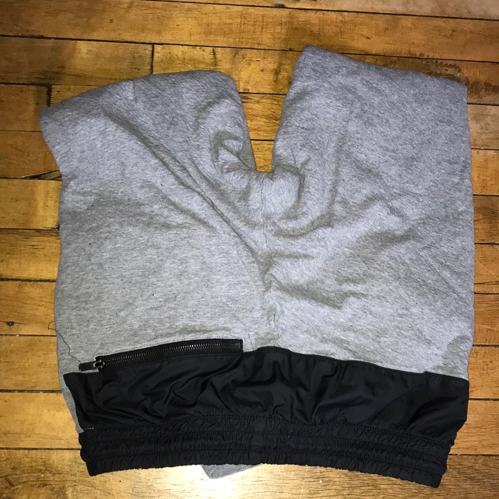 Nike Gray Women's Track Joggers with Black Waistband - Picture 6 of 6